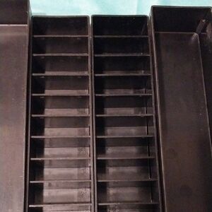Grooming Blade Organizers with Tiered Shelving